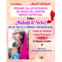 TALLER INTENSIVO DE DANZA DEL VIENTRE EGIPCIA ESPIRITUAL DE 5 HORAS DE DURACIÓN