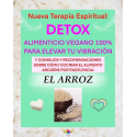 TERAPIA ESPIRITUAL DETOX ALIMENTICIO VEGANO 100% QUE INCLUYE 3 SESIONES DE TERAPIA (MODO ONLINE)