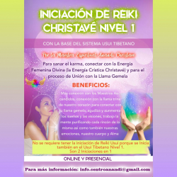 CURSO DE INICIACIÓN ENERGÍA CHRISTAVÉ NIVEL - 1 PRESENCIAL