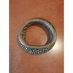 PULSERAS ELÁSTICAS DORADAS