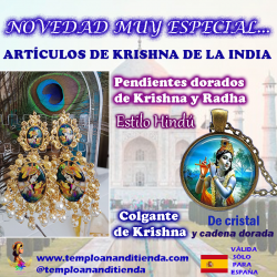 ESPECIAL ARTÍCULOS DE KRISHNA DE LA INDIA