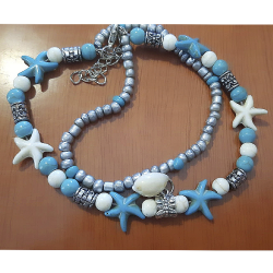 TOBILLERA "SIRENA" CON SU BOLSITA