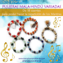 PULSERAS MALA-HINDÚ VARIADAS