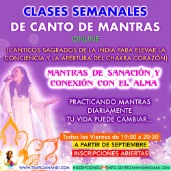 CLASES SUELTAS DE CANTO DE MANTRAS