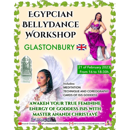 TALLER DE DANZA DEL VIENTRE EGIPCIA EN GLASTONBURY