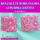 BRAZALETE ROSA FUCISA CON BRILLANTITO