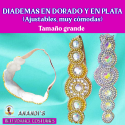 DIADEMAS EN DORADO Y EN PLATA