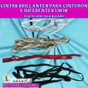 CINTAS BRILLANTES PARA CINTURÓN Y DIFERENTES USOS