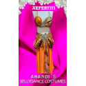 VESTIDO DE DANZA DEL VIENTRE MODELO "NEFERTITI"