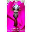 VESTIDO DE DANZA DEL VIENTRE MODELO "NUT"