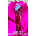 VESTIDO DE DANZA DEL VIENTRE MODELO "NEITH"