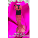 VESTIDO DE DANZA DEL VIENTRE MODELO "DIANA"
