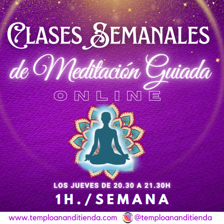CLASES SEMANALES DE MEDITACIÓN GUIADA