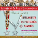 MALA HINDÚ "ESTRELLA DE LA LUZ Y BUENAVENTURA"