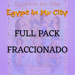 FULL PACK + WELCOME SUPPER + "OPEN GALA SHOW" TICKET (PAGO FRACCIONADO/PAYMENT SPLITTED IN 2 INSTALLMENTS)