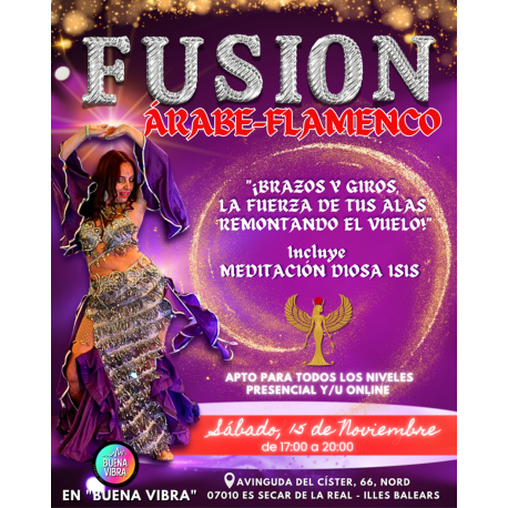 TALLER DE DANZA FUSIÓN ÁRABE-FLAMENCO