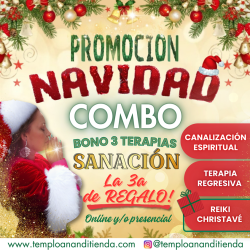 SÚPER OFERTA COMBO SANACIÓN 3 SESIONES DE TERAPIA (Online)