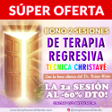 BONO (Online) 2 SESIONES TERAPIA REGRESIVA, LA 2ª SESIÓN AL -60% DTO!