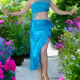 VESTIDO "FANTASÍA" COLOR AZUL