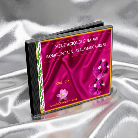 VERSIÓN DIGITAL MP3 - CD DOBLE MEDITACIONES GUIADAS PARA LA SANACIÓN DE LAS LLAMAS GEMELAS