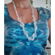 COLLAR DE CUARZO BLANCO