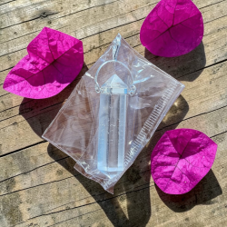 COLGANTE DE PUNTA DE CUARZO BLANCO