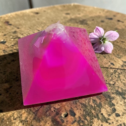 PIRÁMIDES DE ÁGATHA "HIGH QUALITY" AZUL & ROSA