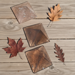 PIRÁMIDE DE CUARZO AHUMADO