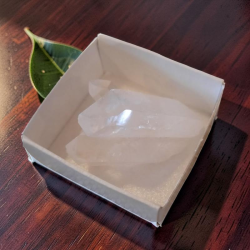 FAMILIA DE CUARZOS GEMELOS: 2 CUARZOS MINI GEMELOS EN UNA DRUSA