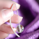 PENDIENTES DE PLATA DE LEY CON CUARZO BLANCO
