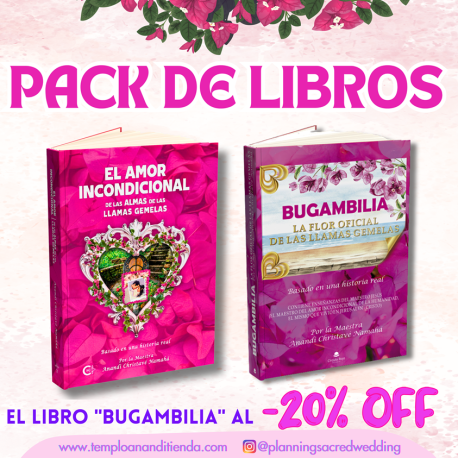 PACK DE LIBROS, "BUGAMBILIAº AL -20% DTO!