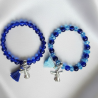 PULSERAS MALA-HINDÚ CON ARCÁNGEL