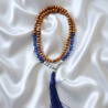 PULSERA-MALA HINDÚ RAYO AZUL DEL DIOS KRISHNA Y DEL ARCÁNGEL MIGUEL