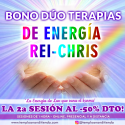 BONO (Presencial) 2 SESIONES DE ENERGÍA CHRISTAVÉ, LA 2ª SESIÓN AL -50% DTO!