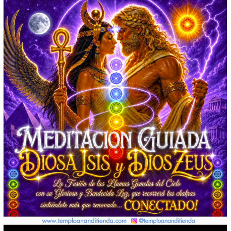MEDITACIÓN GUIADA DIOSA ISIS Y DIOS ZEUS