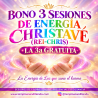 BONO (Presencial) 3 SESIONES DE ENERGÍA CHRISTAVÉ, LA 3ª SESIÓN GRATUITA!