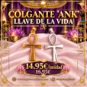 COLGANTE LLAVE DE LA VIDA DE ISIS 'ANK'