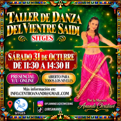 TALLER DE DANZA DEL VIENTRE SAIDI