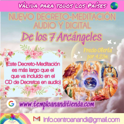 VERSIÓN DIGITAL MP3 - DECRETO MEDITACIÓN DE LOS 7 ARCÁNGELES