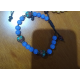Pulseras Mala de Nepal  azules